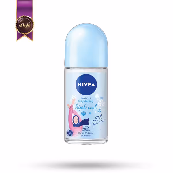 مام رول ضدتعریق زنانه نیوا NIVEA مدل خنک کننده مخصوص بانوان محجبه Hijab Cool حجم 50 میلی‌ لیتر (اورجینال)