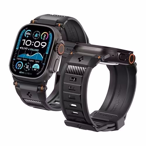 بند اپل واچ برند اسپیگن مدل Spigen Rugged Ultra Band for Apple Watch 45/46/49mm