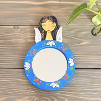 آینه دستی نازگل طرح یک