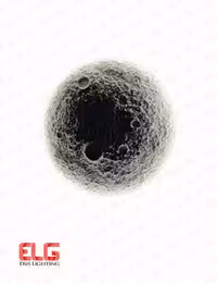 چراغ دکوراتیو گچی طرح ماه مدل MR-736 آقای نور