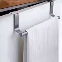 آویز دستمال و حوله کابینتی استیل