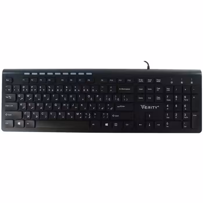 کیبورد با سیم وریتی مدل VERITY V-KB6119