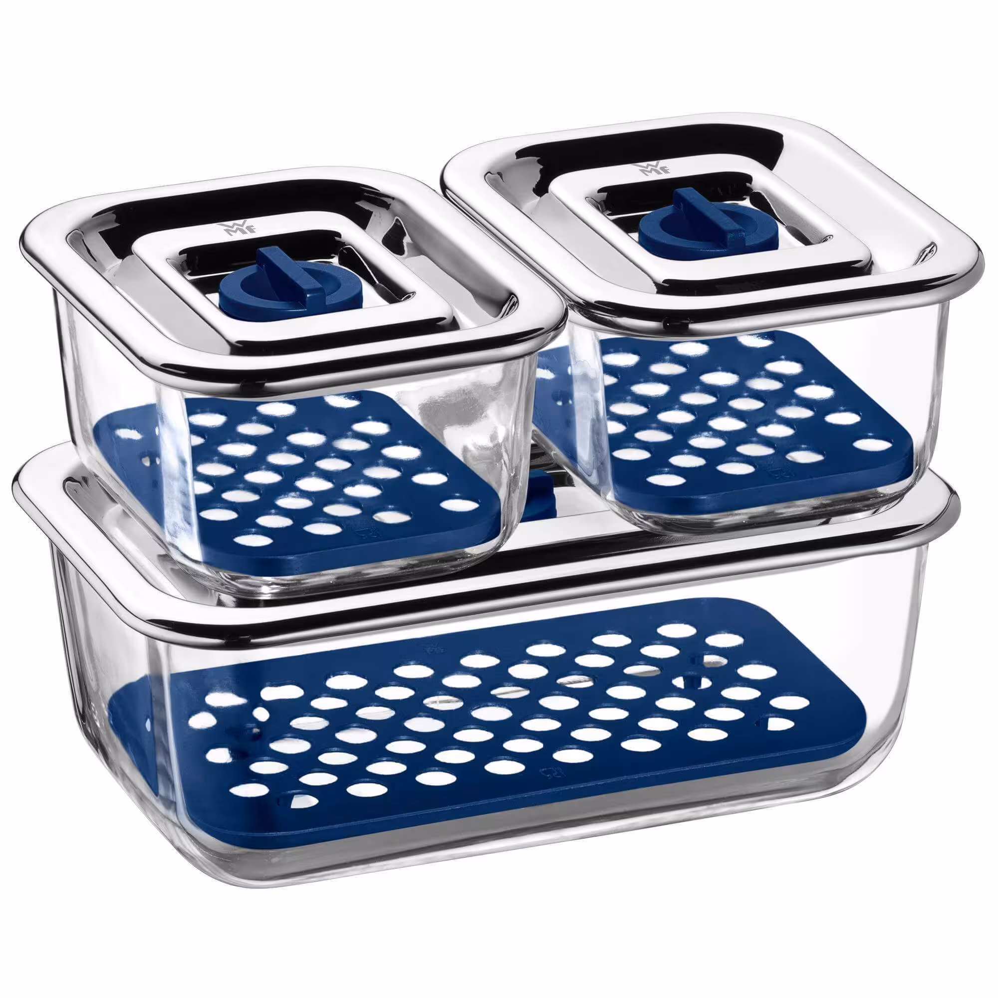 ظرف نگهدارنده دبلیو ام اف مدل WMF Top Serve بسته 3 عددی