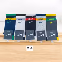 جوراب ساقدار کش انگلیسی فانتزی پنبه ترک کد 23