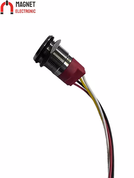 پیزو سوئیچ TS19C-10EPL قرمز 220V کد 18165