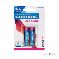 باتری قلمی آلکالاین2عددی گروندیک کد126