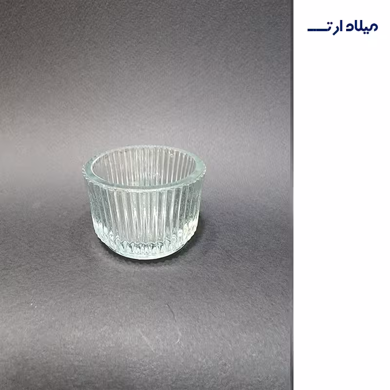 شيشه جاوارمري شيار دارقطر5ارتفاع3.5