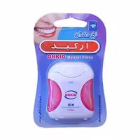 نخ دندان ارکید مدل فانتزی صورتی 50 متری