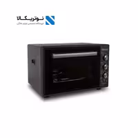 فر برقی مینل ولومی پنل شیشه ای مدل MG50 ظرفیت 50 لیتر رنگ مشکی
