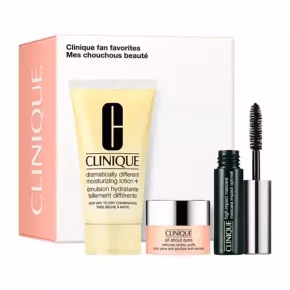 پک مسافرتی 3 عددی کلینیک اصل شامل(دورچشم آل ابوت آیز & آبرسان دراماتیکالی لوشن&ریمل های ایمپکت مینی)