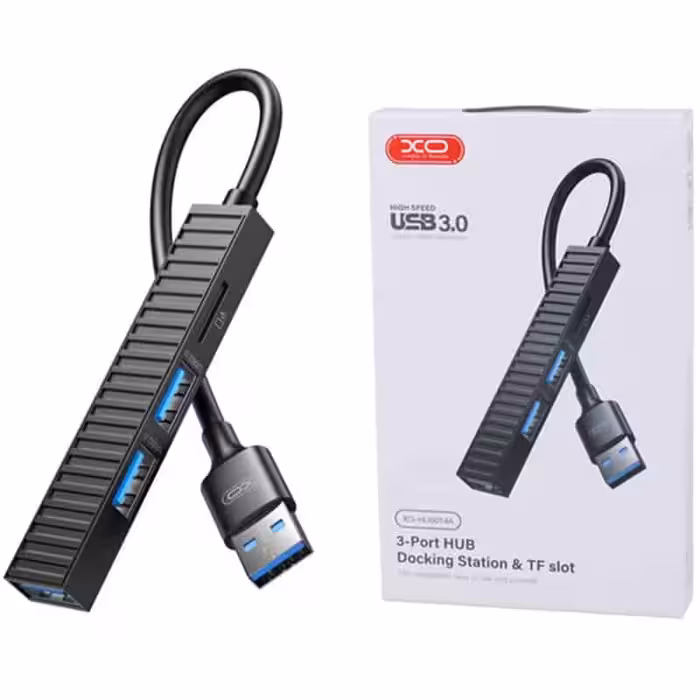 هاب 4 پورت USB 3.0 ایکس او XO-HUB014A