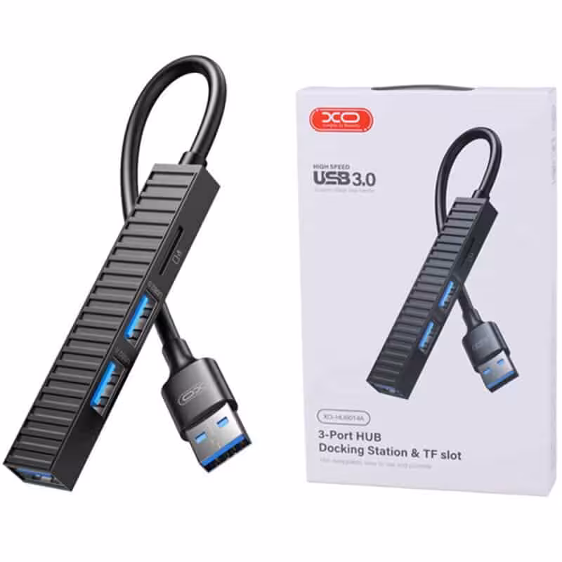 هاب 4 پورت USB 30 ایکس او XO-HUB014A