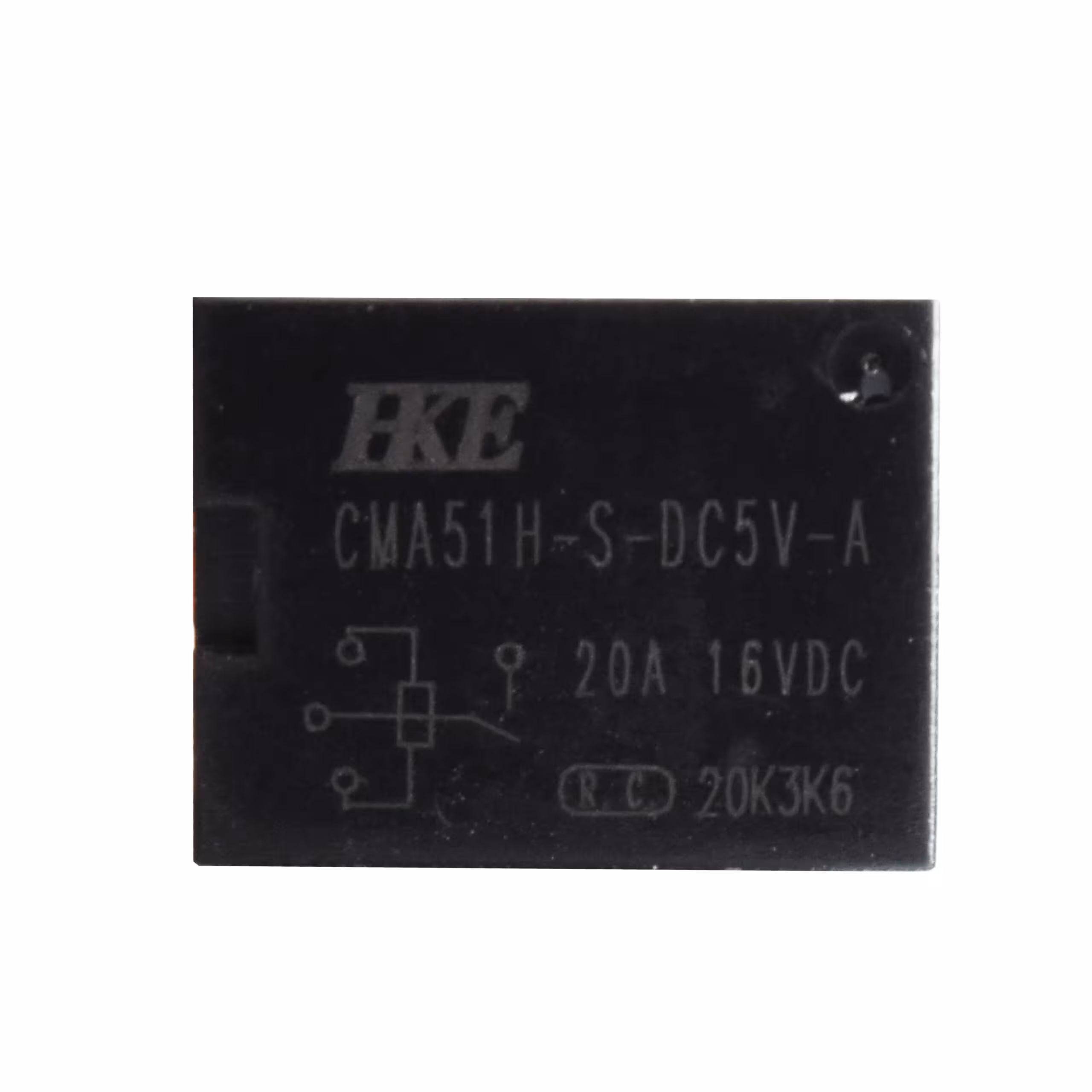 رله 5v بچه میلون HKE مدل 20 آمپر اورجینال