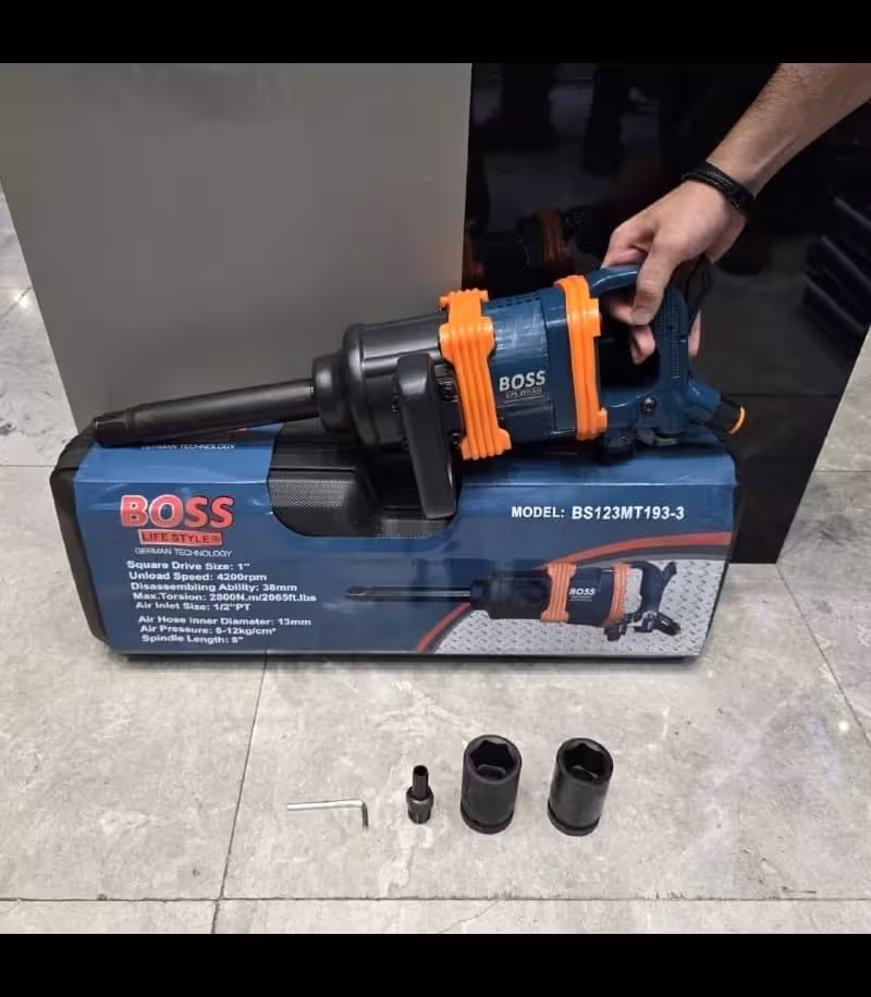 بکس بادی 1 اینچ سوپر صنعتی شفت بلند باس مدل 123MT193_3