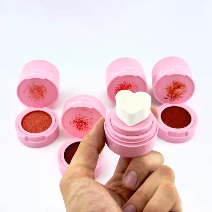 کوشن خیس رژگونه استمپی قلبی دوسه