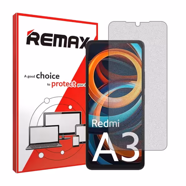 گلس شیائومی Redmi A3 مدل هیدروژلی مات برند ریمکس کد S