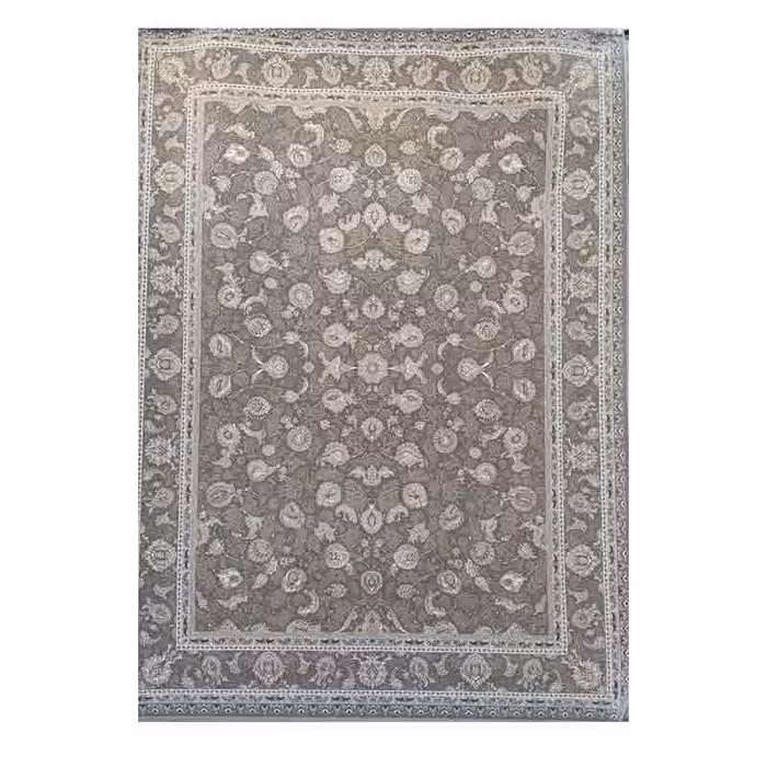 فرش 1200 شانه تراکم 3600 کد 317 زمینه دودی
