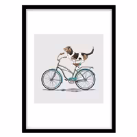 قیمت و خرید ‌‌‌‌تابلو دکوراتیو مدل نقاشی تلفیقی سگ کد 2271