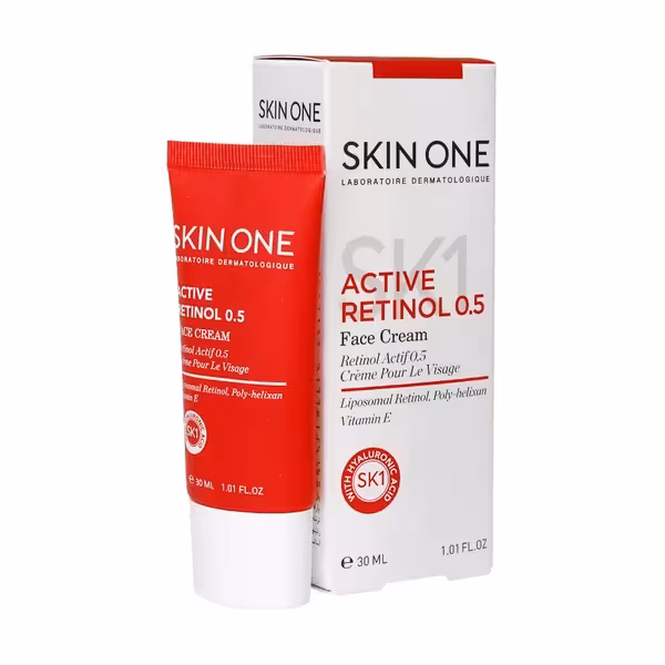 کرم ضد چروک‌های سطحی پوست (اکتیو رتینول 05) اسکین وان 30 میلی‌لیتر Skin One