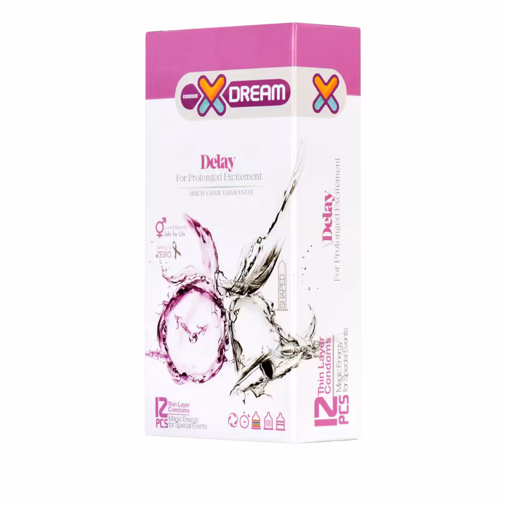 کاندوم تاخیری ایکس دریم مدل Delay 12 عددی