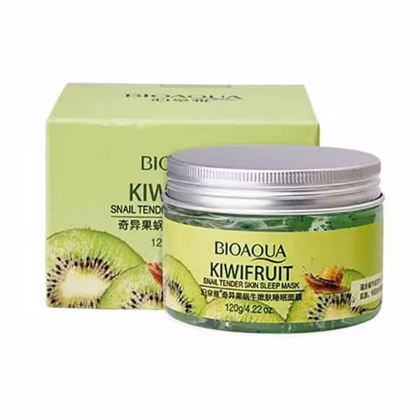 ماسک شب صورت  مدل کیوی و حلزون بیواکوا