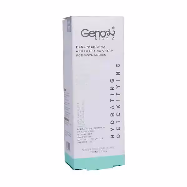 کرم مرطوب کننده دست پوست های چرب و تعریقی ژنوبایوتیک 75 میلی لیتر GenoBiotic