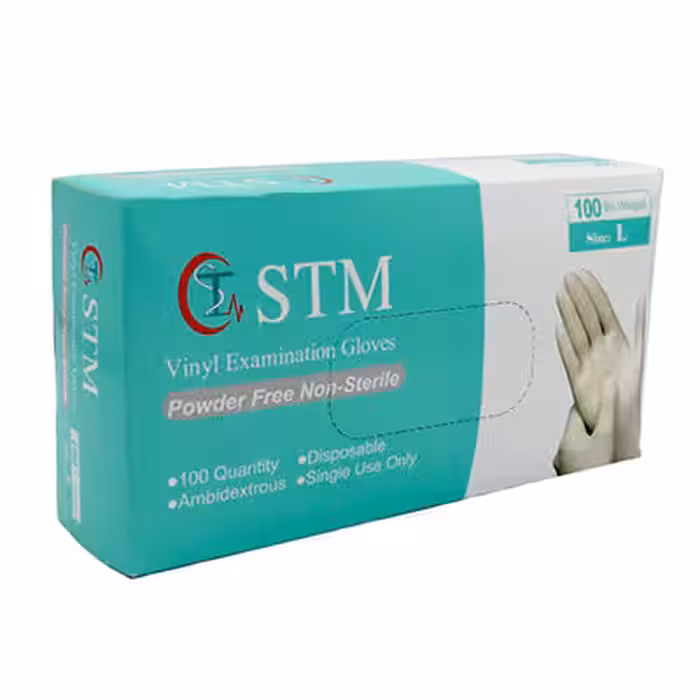 دستکش یکبار مصرف100 عددی STM