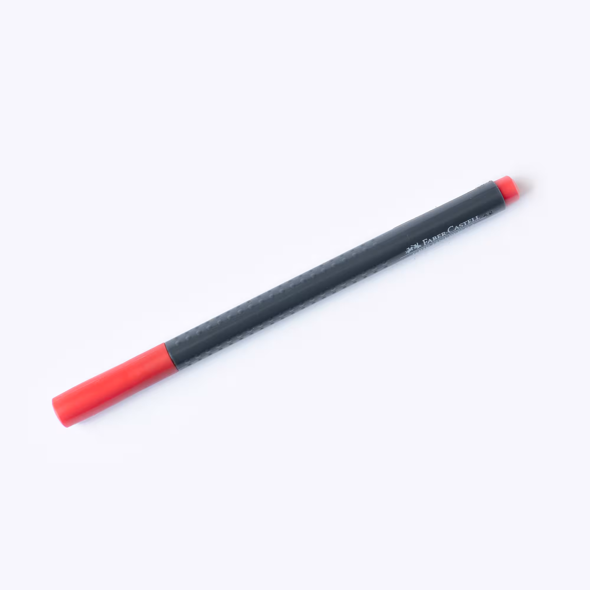 روان نویس نوک نمدی زرشکی فابرکاستل (FABER CASTELL)