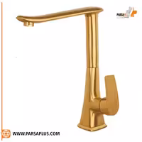 شیر آشپزخانه دوان مدل تریفا طلایی مات