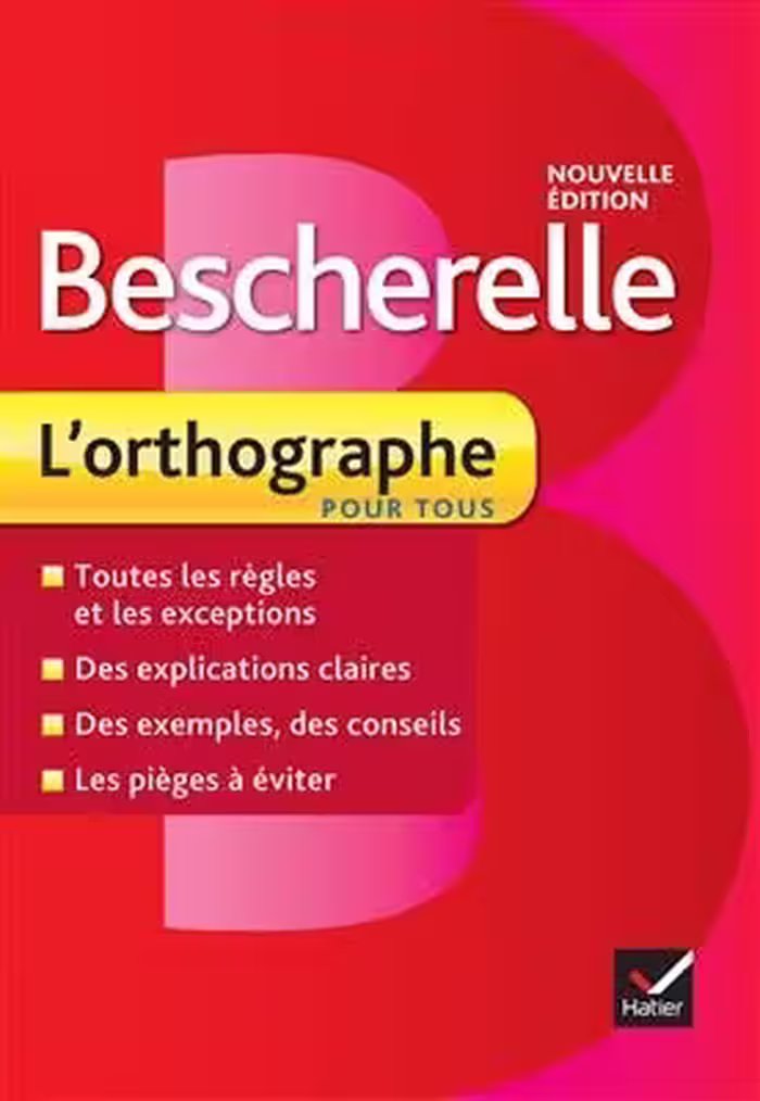 کتاب فرانسوی بشقل Bescherelle L’orthographe pour tous