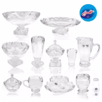 سرویس کریستال کن کن 65 پارچه