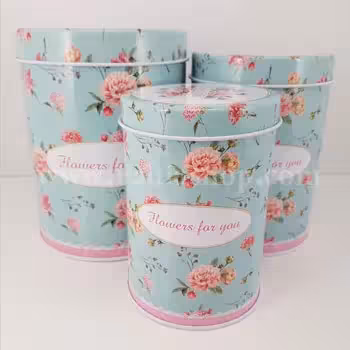 جعبه فلزی استوانه 3 سایز 357