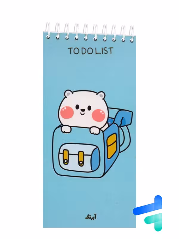 دفتر to do list طرح حیوانات کد 651413