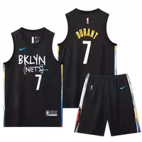 پیراهن شورت بسکتبالی بروکلین نتس مشکی 2023 شماره 7