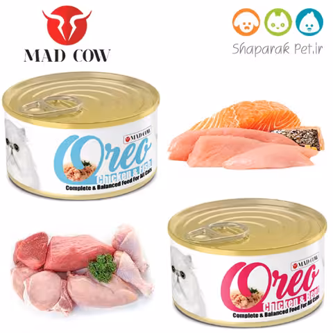 کنسرو گربه – فیله مرغ خالص