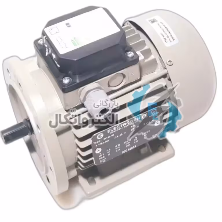 الکتروموتور 180 وات (0.25 اسب) 2800 دور الکتروژن فلنجدار B35