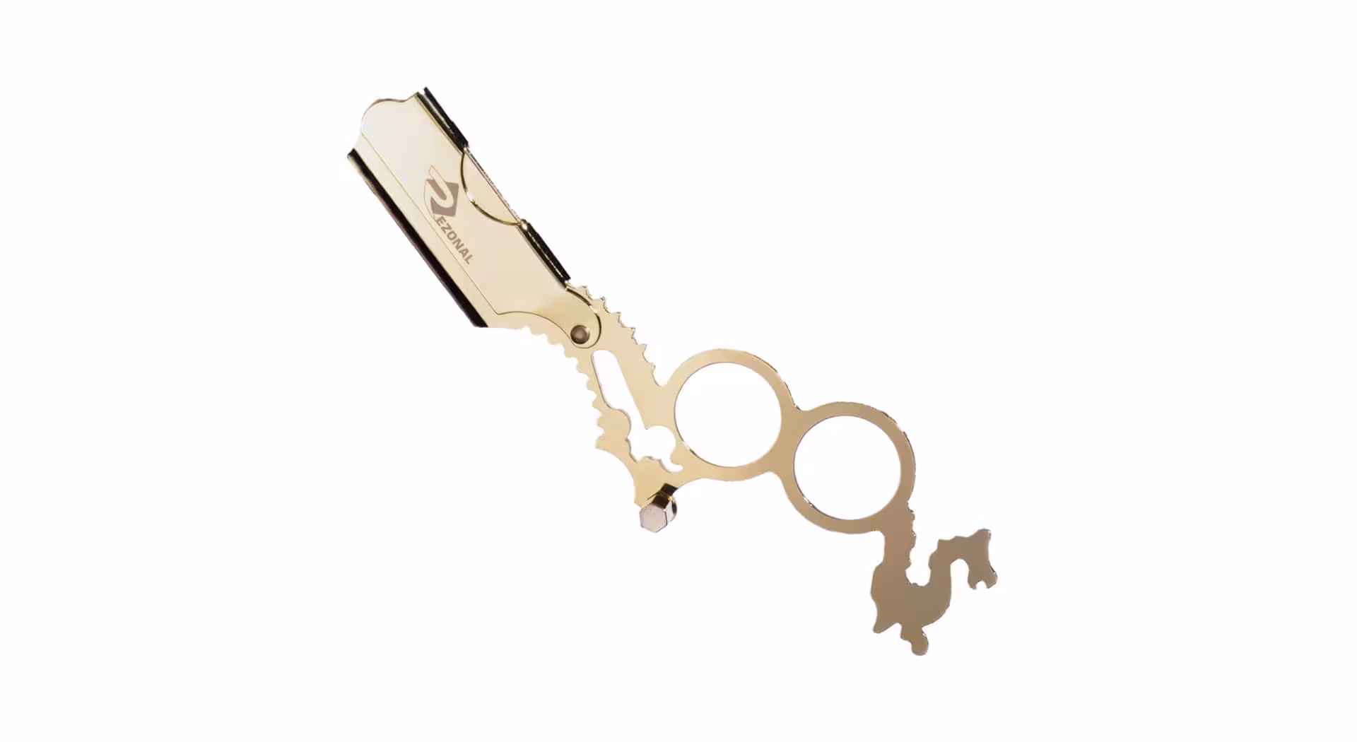 دسته تیغ دو انگشتی رزونال طرح اژدها