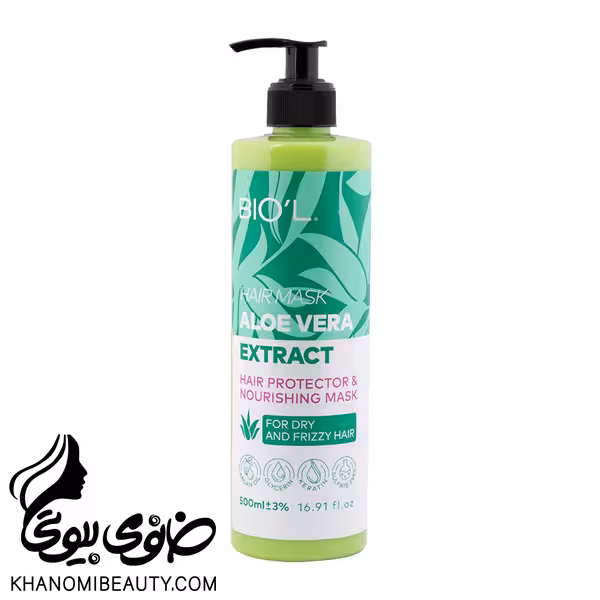 ماسک مو بیول500 میل الوئه ورا مو اسیب دیده و پوک