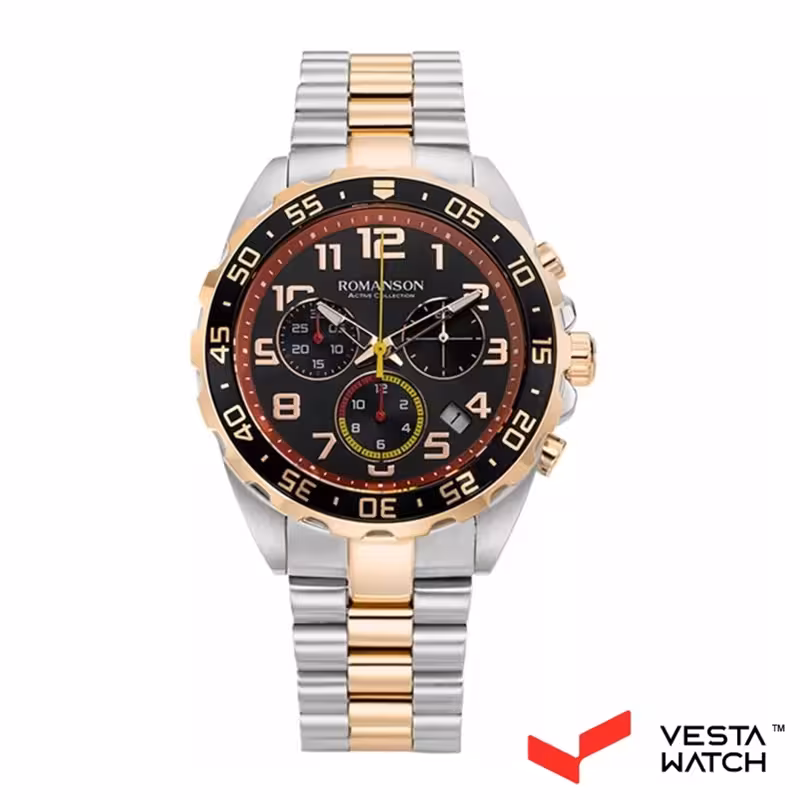 ساعت مچی مردانه رومانسون ROMANSONمدل AM0001HMJJA36R-BK