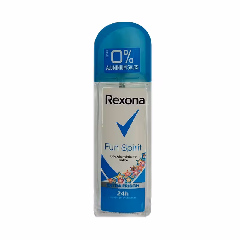 اسپری مایع ضد تعریق زنانه مدل Fun Spirit رکسونا 75 میل
