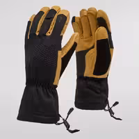 قیمت و خرید دستکش کوهنوردی مشکی، طلایی لسپورتیوا مدل Alpine Guide Leather Gloves اورجینال