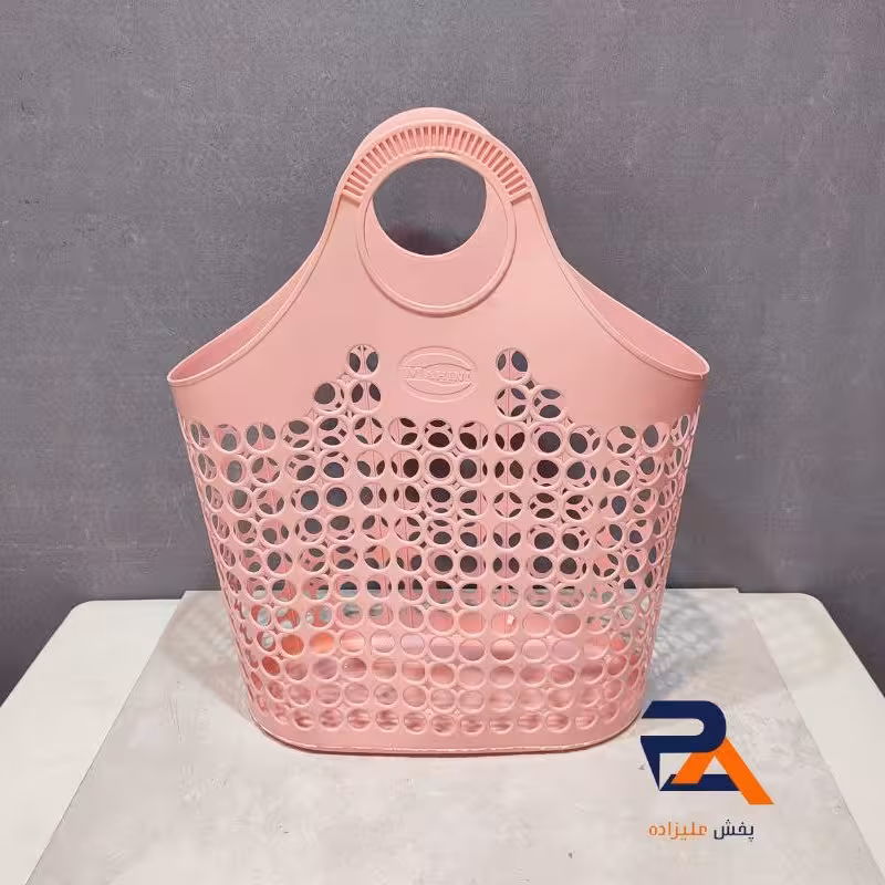 زنبیل پلاستیکی مدل ماهینی زنبیل بزرگ زنبیل همه کاره دارای 3رنگ مختلف