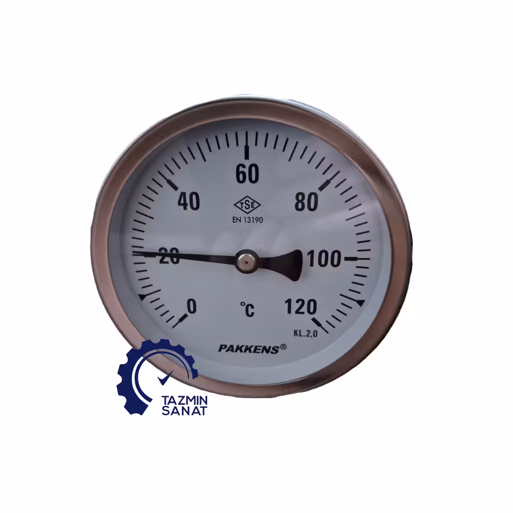 ترمومتر صفحه 6 سانت افقی پکنر PAKKENS
