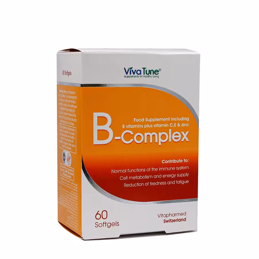 سافت ژل ب کمپلکس ویواتیون 60 عدد