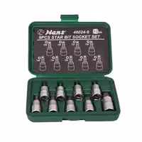 جعبه بکس 9 عددی آلن بکس ستاره ای هنس مدل Hans 46026-9
