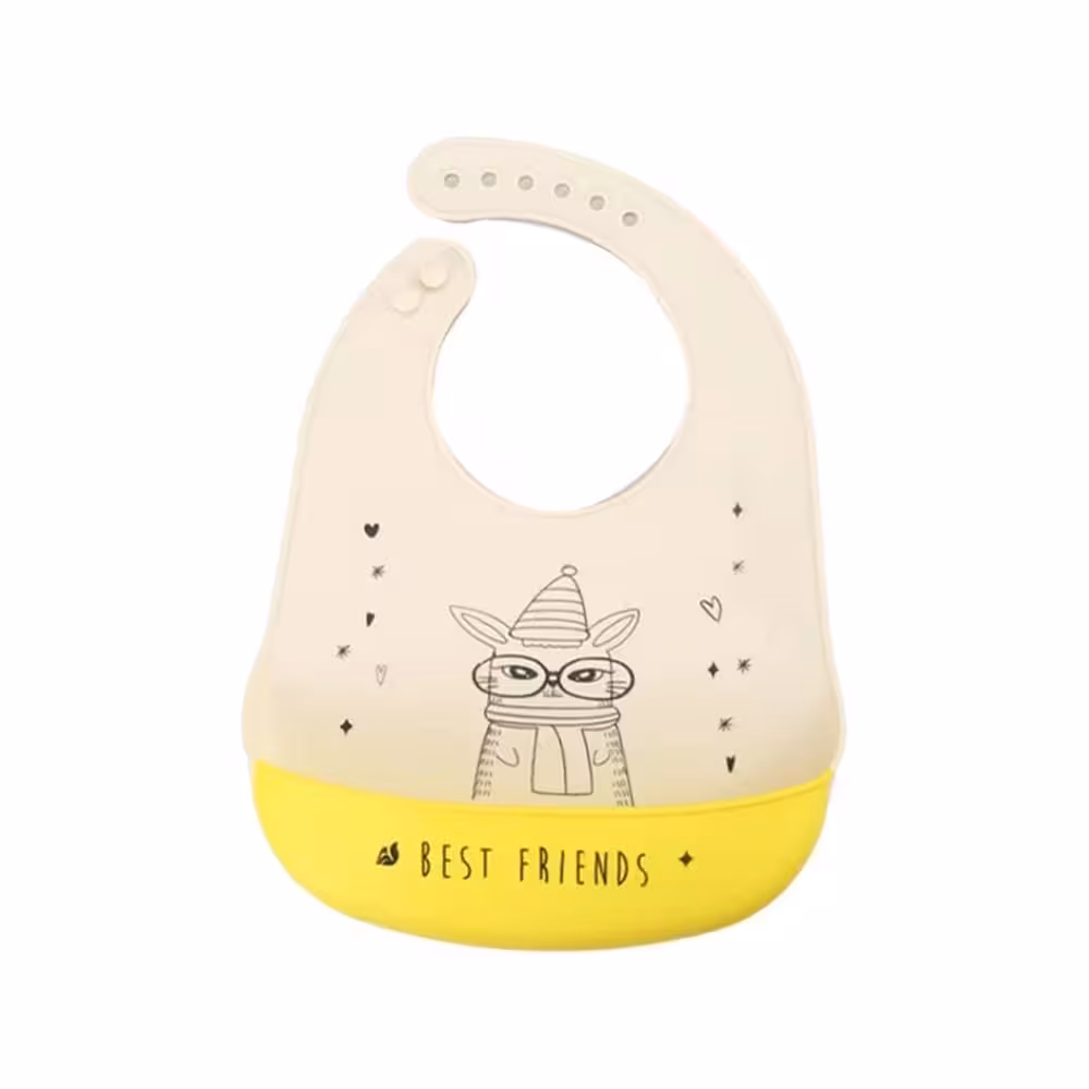 پیشبند تمام سیلیکونی کاسه دار کودک