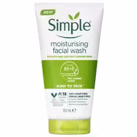 ژل شستشو مرطوب کننده سیمپل Simple مدل Moisturising حجم 150 میل