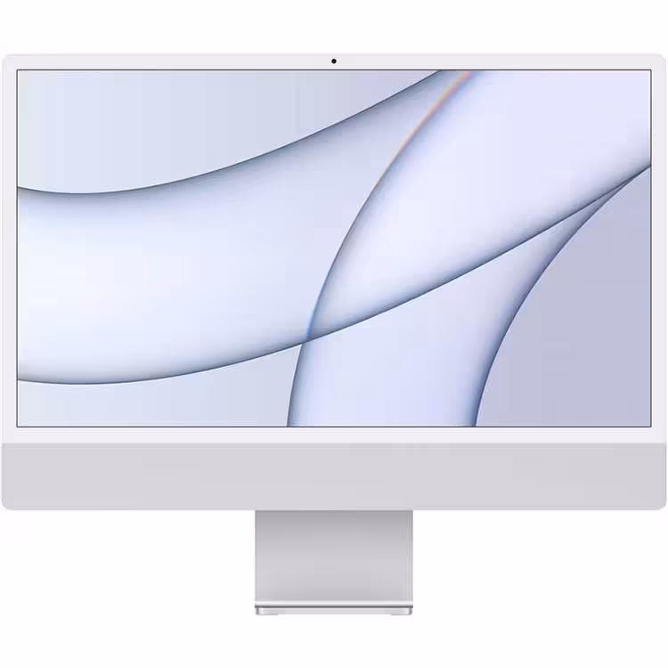 آیمک 24 اینچ مدل IMAC CTO Apple M1 GPU 8Core-16Ram-1TB silver and blue