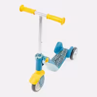 اسکوتر رنگ زرد و سبز آبی Smoby 2 In 1 Reversible Runner Scooter, Green/Yellow