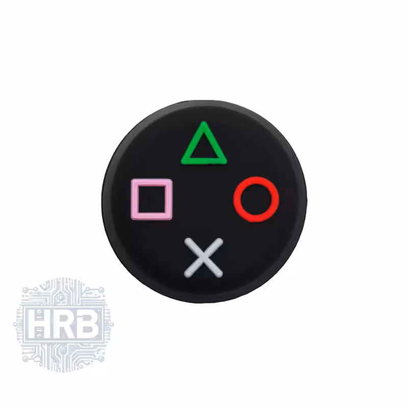 روکش آنالوگ دسته طرح Playstation Buttons بسته 1 عددی